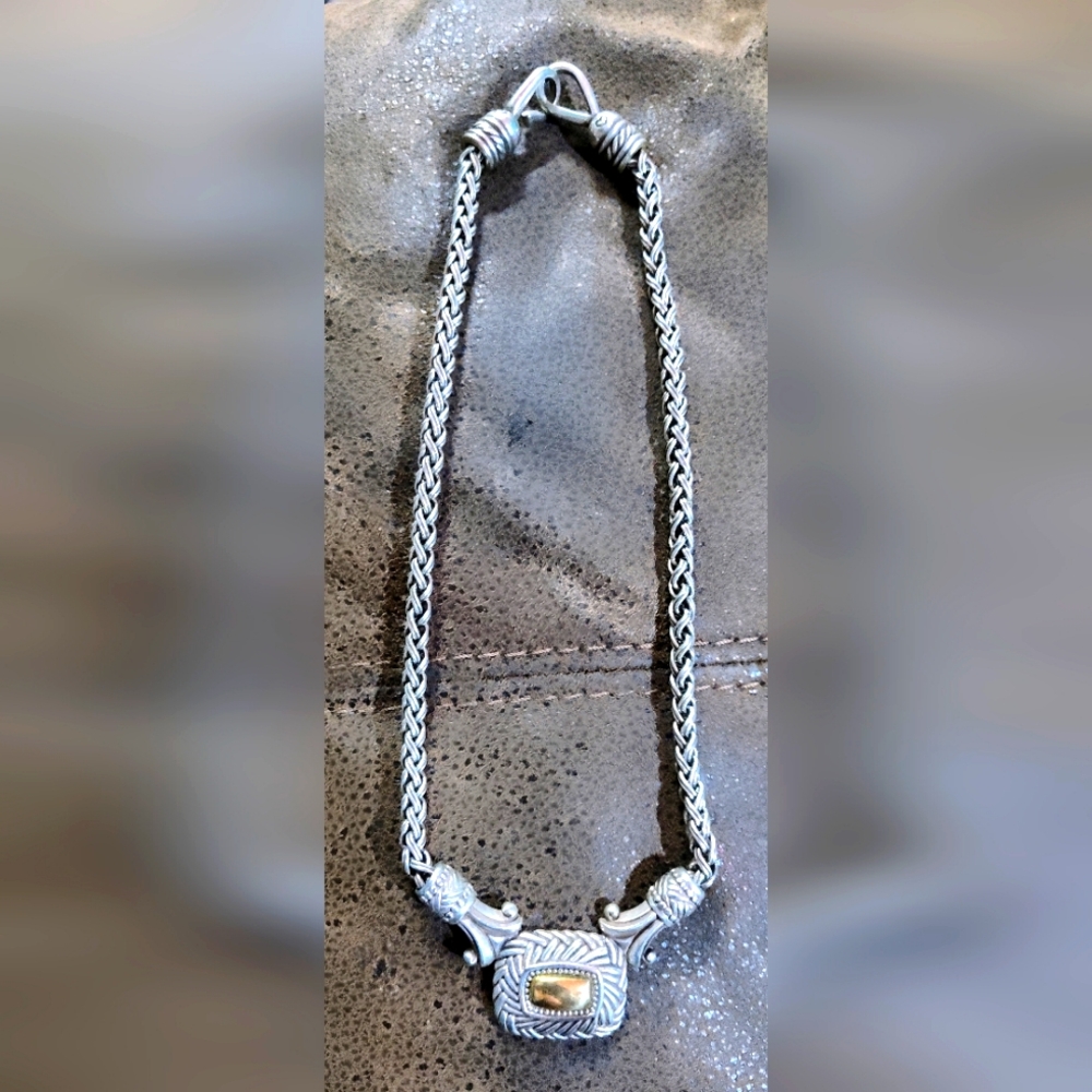 Brighton Women's Collar Two Toned Pendant